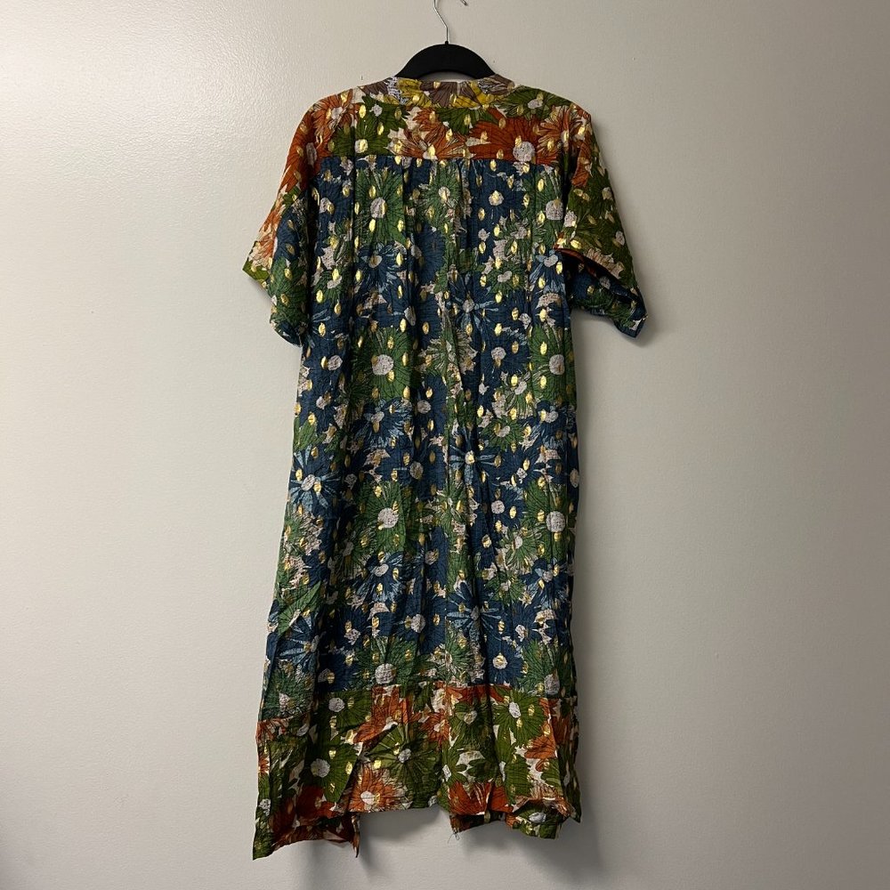 Anthropologie Floral Shine Duster Kimono Size-All NWT - Picture 7 of 9